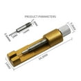 thumbnail image 4 of Stainless Steel Watch Band Strap Removal Tool Kit with 3 Pins for Link Adjustment and Resizing, 4 of 9