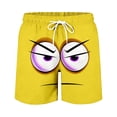 thumbnail image 4 of Men's Summer Shorts Sport Leisure Beach Men's Shorts Funny Print Men's Shorts with Elastic Drawstring Summer Shorts Loose Comfortable Leisure Shorts Breathable Lightweight Sports Shorts, 4 of 5