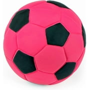 Chiwava Squeaky Latex Rubber Dog Toy Balls for Small Medium Dogs Interactive Chew Sound Fetch Play 2.7 Football 3 Pack