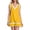 #0339-Yellow, variant on Karight Womens Color Block V-Neck Sleeveless Mini Dress Ruffle Hem Casual Shift Dress Summer Beach Sundress