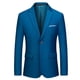 thumbnail image 2 of Traje informal de negocios para hombre, de primavera y otoño, de un solo tamaño, a la moda, de color liso, 2 of 6