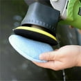 thumbnail image 2 of 10 X almohadillas de pulido de microfibra para coche azul, aplicador de cera, esponja de espuma para limpieza, 2 of 3