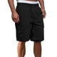 thumbnail image 1 of pstuiky Abreviatura para hombres, Pantalones cortos rectos de cintura elástica con bolsillos sólidos informales para hombre Pantalones cortos cargo, 1 of 6