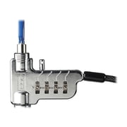 Master Key Combination Cable Lock - 4-digit - Galvanized Steel - 6.5ft - For Notebook, Desktop Computer, Docking Station
