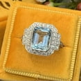 thumbnail image 5 of K-KED Gorgeous 925 Silver Rings Women Delicate Jewelry Cubic Zirconia Wedding Ring Size 6-10-#7-8, 5 of 6