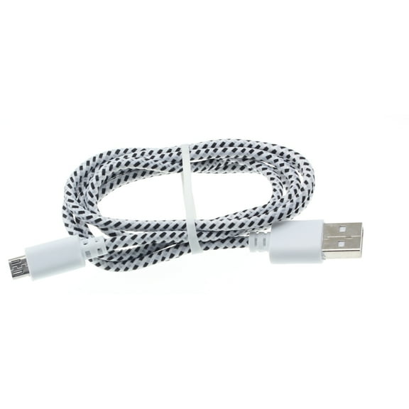 MicroUSB 3ft USB Cable Charger Cord Power Wire R5V for LG Stylo 3 Plus 2 Plus, G Pad 8.3 8.0 7.0 10.1 - Motorola Moto G6 Play e6 E5 Plus, Droid Turbo 2, E4 PLUS Play