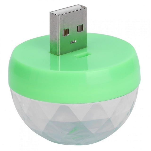 Luces de fiesta USB Mini bola Control de sonido luz colorida de DJ para decoraciones de Club de bodas de cumpleaños