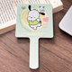 thumbnail image 1 of Espejo de mano original Sanrio Espejo de maquillaje portátil de mano Espejo con mango cuadrado para dormitorio de estudiantes Espejo para el hogar, 1 of 5