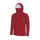 thumbnail image 4 of mfyjkho Tops Para Mujer, Camiseta Unisex De Verano Informal De Color Liso, De Manga Larga, Con Capucha, De Seda Helada, Con Protección Solar Y Mascarilla. Tops De Gimnasio Para Mujer Xxxxl, 4 of 8