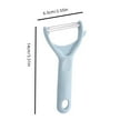 thumbnail image 2 of Stainless Steel Potato Peeler with Serrated Fruit & Vegetable Peeler for Kitchen 1-Pack Household Kitchen Gadget, 2 of 2
