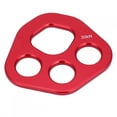 thumbnail image 3 of Uadme Plaque de Gréement - Extérieur 4 Trous Paw Rigging Plate Rock Climbing Multi Anchor Point Connector Gear, 3 of 8