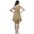 thumbnail image 3 of Moomaya Womens Vintage Style Lace Dress Solid Women Casual Summer Mini Dress, 3 of 5