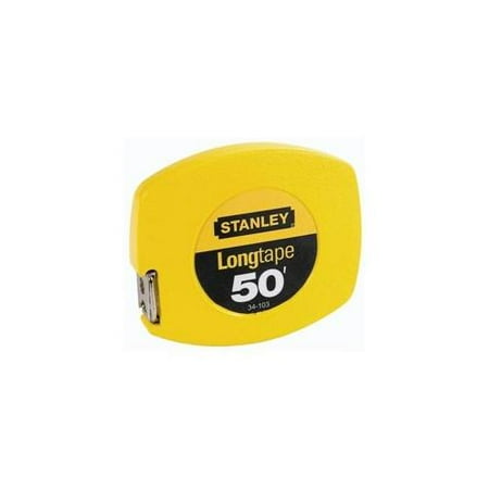 Stanley Bostitch Stanley Bostitch Tape Measure, 50 ft. Long, 5-. 88 inchx6-. 88 inchx. 75 inch, Yellow