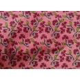 thumbnail image 4 of oneOone Cotton Poplin Fabric Leaves & Floral Block Print Fabric By Yard 42 Inch Wide, 4 of 4