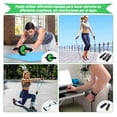 thumbnail image 4 of Kit Rueda Abdominal Q316 Barras Push-up Cuerda Ejercitado Modelo Verde, 4 of 4