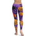 thumbnail image 6 of Kitty Loves Halloween Leggings Size: XS for Women | FIERCEPULSE, 6 of 10