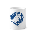 thumbnail image 1 of Arrow Simple Design Round Illustration Pattern Toothbrush Pen Holder Mug Cerac Stand Pencil Cup, 1 of 2