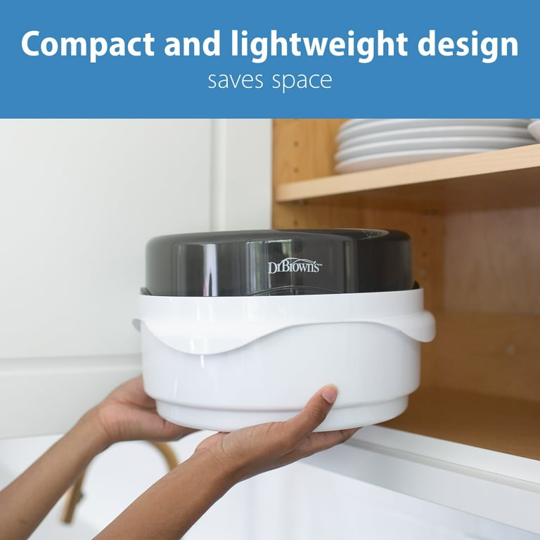 Brown's Microwave Steam Sterilizer, Quickly Sterilize Baby