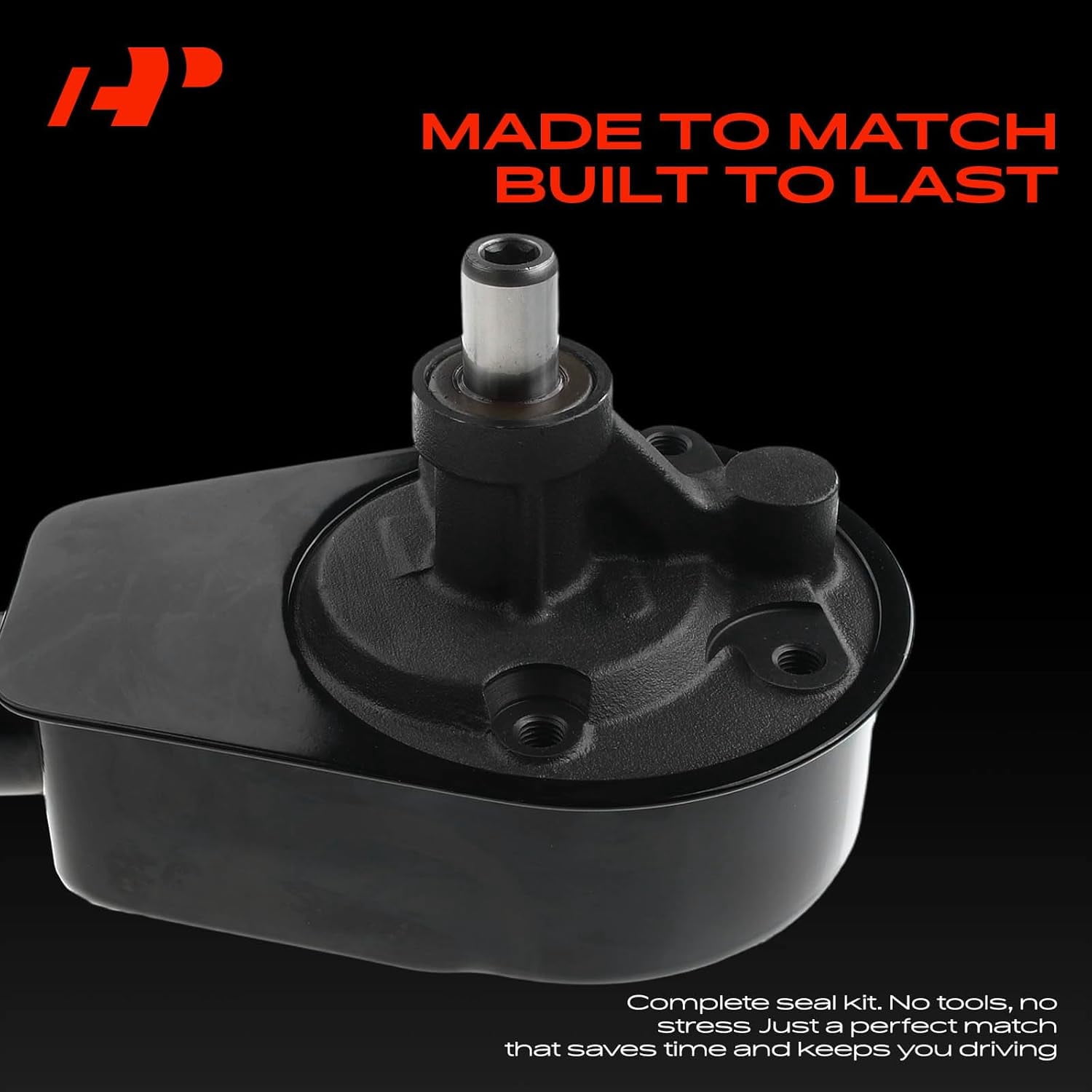 A-Premium Power Steering Pump with Reservoir Compatible with Dodge B150 B1500 B250 B2500 B350 B3500 D150 D250 Dakota Durango Ram 1500 2500 3500 Van Ramcharger W150 W250
