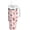 Multicoloured, variant on Pink Cherry and Bow Pattern 40 oz Tumbler with Handle Straw Lid | Insulated Cup Reusable Stainless Steel Water Bottle Travel Mug Cupholder Friendly | Gifts for Women Men Him Her | Trek Colle