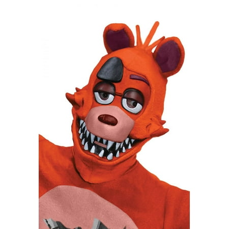 Adult Five Nights At Freddys Plush Overhead Foxy Mask 33437