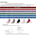 thumbnail image 3 of Women's Sneaker Shoes High Heel Fashionable Canvas Shoes High Tube Lace Up Wedge Edge Zipper Slope Angle Shoes Size 4-11, 3 of 17