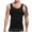 #02Black, variant on Men Slimming Body Shaper Vest Gynecomastia Compression Shirts Tummy Control Shapewear Moobs Undershirt Blue M