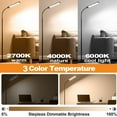 thumbnail image 6 of ACMETOP Floor Lamp, 18W 1800LM Super Bright LED Light Lamp, Dimmable Timing Eye Caring Reading Light Modern Standing Floor Lamp for Living Room Bedroom Office, 6 of 8