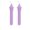 Light Purple, variant on 2 Pack Santa Face Taper Candles with Hanging Loops, Long Stick Decorative Wax Candles for Christmas Dinner Table, Holiday Mantel, Xmas Party Indoor Home Festive Tabletop Decor