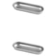 thumbnail image 2 of Matsuzay Hot Dog molde de acero al carbono huevo salchicha moldes reutilizable resistente al calor para hornear Hotdog molde DIY galleta Plata 2Conjunto, 2 of 6