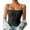 Black, variant on Basic Tank Tops for Women Ribbed Quality Plain Summer Tank Tops Adjustable Breathable Square Neck Sleeveless Tee Womens Camisole Casual Basic Cami Shirts