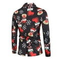 thumbnail image 2 of Blueek Men'S New Casual Suit 3D Fun Print Christmas Large Size Suit Jacket, 2 of 5