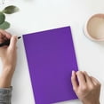 thumbnail image 3 of JAM Paper Cardstock, 8 1/2 x 11, 130lb Electric Violet, 25 per Pack, 3 of 3