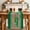 Green Brown, variant on Saint Patrick's Day Table Runner 90 Inches Long Farmhouse Dress Scarves, Luck Leaves Car Brown Wooden Plaid Dining Tablerunner for Coffee Table/Kitchen Island/Party Décor, 13" x 90"