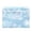 Delicate Snowflakes Patter, variant on Large Fliplid Foldable Storage Bin Boxes Cubes Baskets with 2 Handles for Clothes Books 16.5x12.6x11.8 Inch Blue and White Snowflake