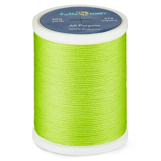 Coats & Clark All Purpose Lime Polyester Thread, 500 yards/457 meters 