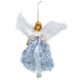 thumbnail image 1 of Adorno Navideño Para Colgar Con Forma De Ángel, Muñeca Bonita Para Niños, Decoración Plateada Para Árbol De Navidad, 1 of 7