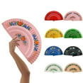 thumbnail image 2 of JZROCKER Folding Fan Party Handheld Fan Classical Home Decorations Craft Party Handheld, 2 of 21