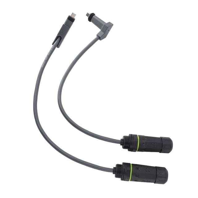 Adaptador de cable de Ethernet, Enchufe Spx de Uso Exterior Para Exteriores Al Adaptador RJ45 Anti -Nevejecimento de la Capa de Envejecimento Segura y Estable Para El Enrutador