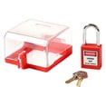 thumbnail image 1 of Cubierta protectora de interruptor tipo 86 Protector de enchufe de interruptor de pared para panel de alimentación Estilo B Soledad cubierta de protección del interruptor, 1 of 10