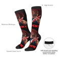 thumbnail image 4 of Rocae Chaussettes de compression Décontractées Chucky pour Femmes Hommes Bas Contrastés, 4 of 6