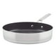 thumbnail image 1 of Sarten/plancha KitchenAid con base de 3 capas de acero inoxidable, 26 cm, 1 of 9