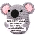 thumbnail image 1 of Regala un koala de ganchillo hecho a mano para animarte y animarte, 1 of 7