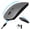 Gray, variant on Rechargeable with Jiggler, Silent Slim for MacBook, iPad, Laptop & PC, USB-C/USB-A Receiver, BT5.2 & 2.4G Portable Optical with Adjustable DPI - Black
