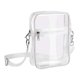thumbnail image 2 of Bolso cruzado transparente de PVC, cremalleras suaves, bolso transparente, bolso de hombro, bolso de hombro para estadio, deportivos, conciert, 2 of 7