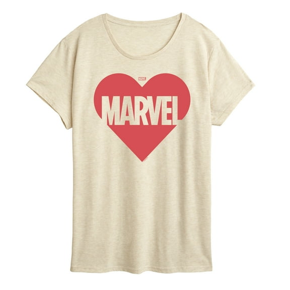 Marvel - Heart Valentine - Women's Short Sleeve Graphic T-Shirt