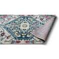 Well Woven Adeline Bohemian Vintage Medallion Blue Multicolor Area Rug