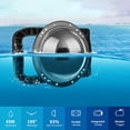 thumbnail image 4 of Filter SHOOT XTGP559 Camera Dual Handle Dome Port Waterproof Case Camera Protective Case 45m Waterproof 180 Wide Angle Replacement for   9 Black   10, 4 of 7