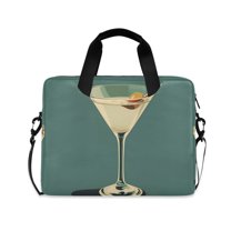 FORMRS 16" Laptop Sleeve Bag Carrying Case with Handle Travel Shoulder Briefcase, Beige Martini