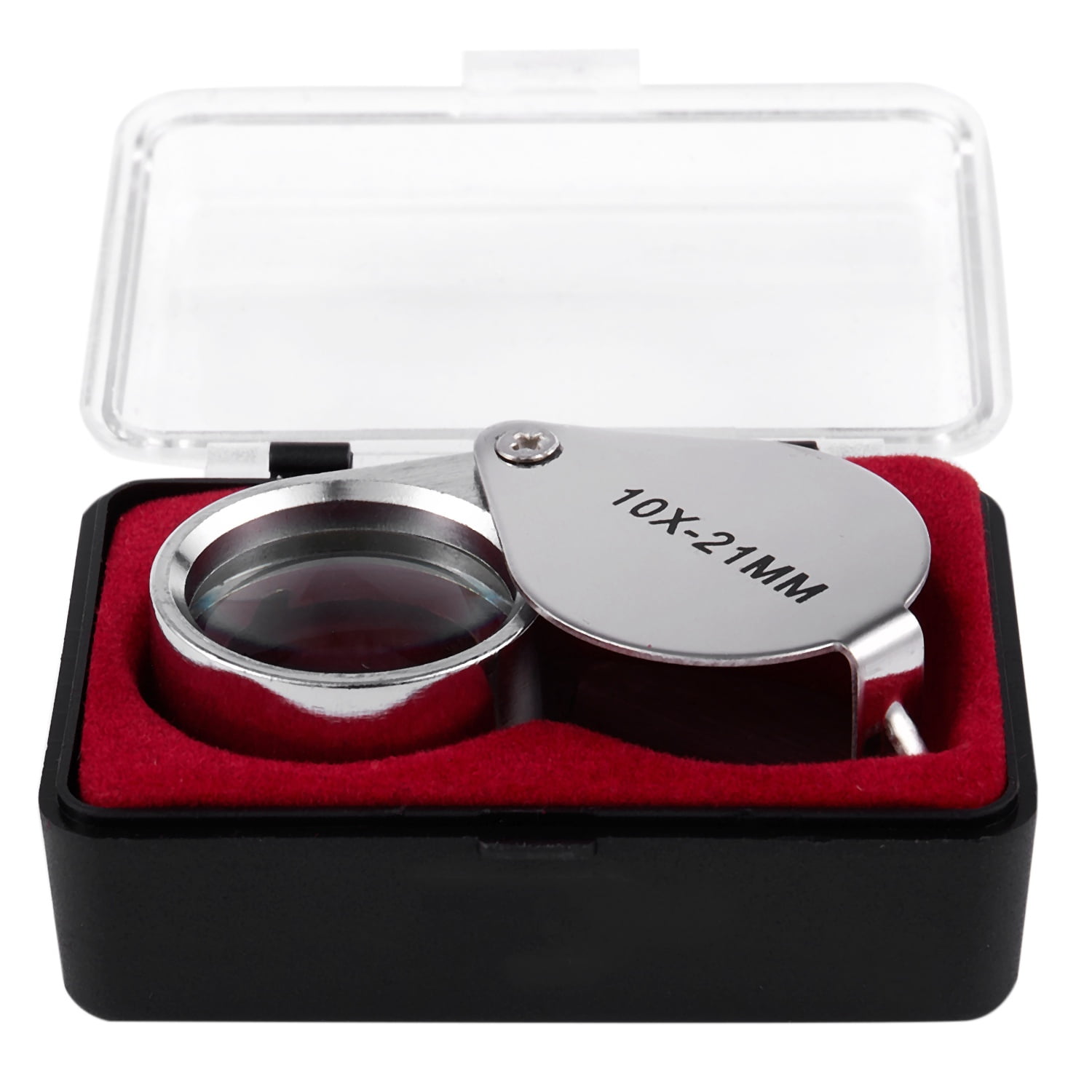 Jewellers Jewelry Loupe Magnifier Eye Magnifying Glass 10x 21mm S6U6 